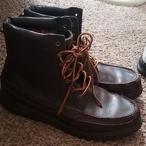 Polo boots leather boots